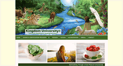 Desktop Screenshot of kingdomuniversity.org